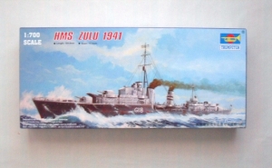 TRUMPETER 1/700 05758 HMS ZULU 1941